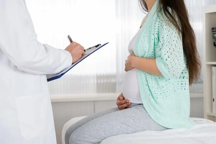 If you don't still see your baby bump by the third trimester, visit your doctor.