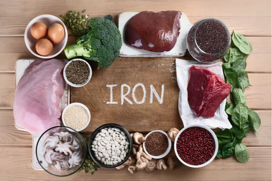 Iron rich food