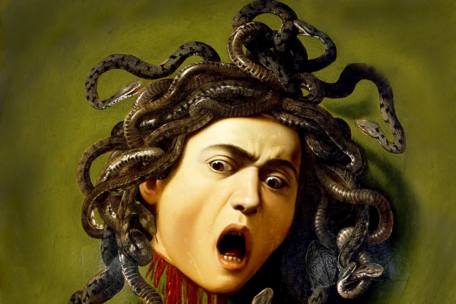 Painting of Medusa 