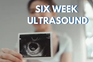 You can take an early six week ultrasound to learn that you are pregnant or not.
