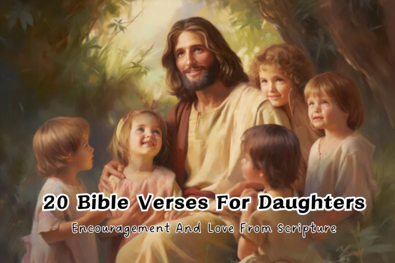 20 Bible Verse For Daughter