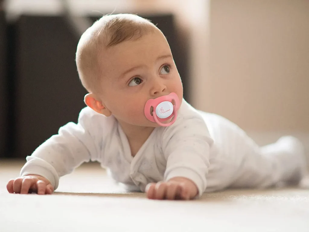 Pacifier use is also a cause of mouth breathing in child