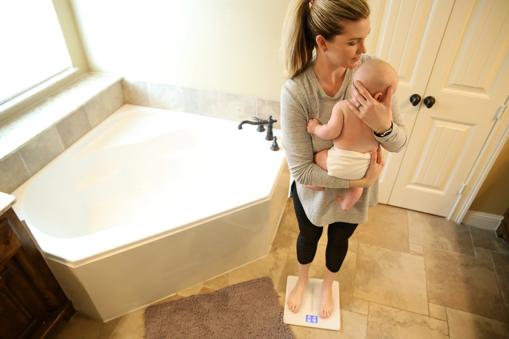 Electronic bathroom scale is the most inaccurate option to weigh your baby