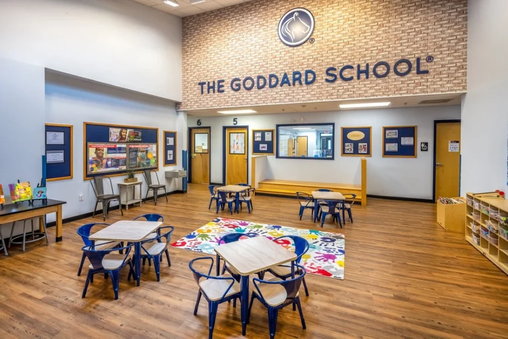 Goddard Schools offers educational programs for children from 6 weeks to 6 years old