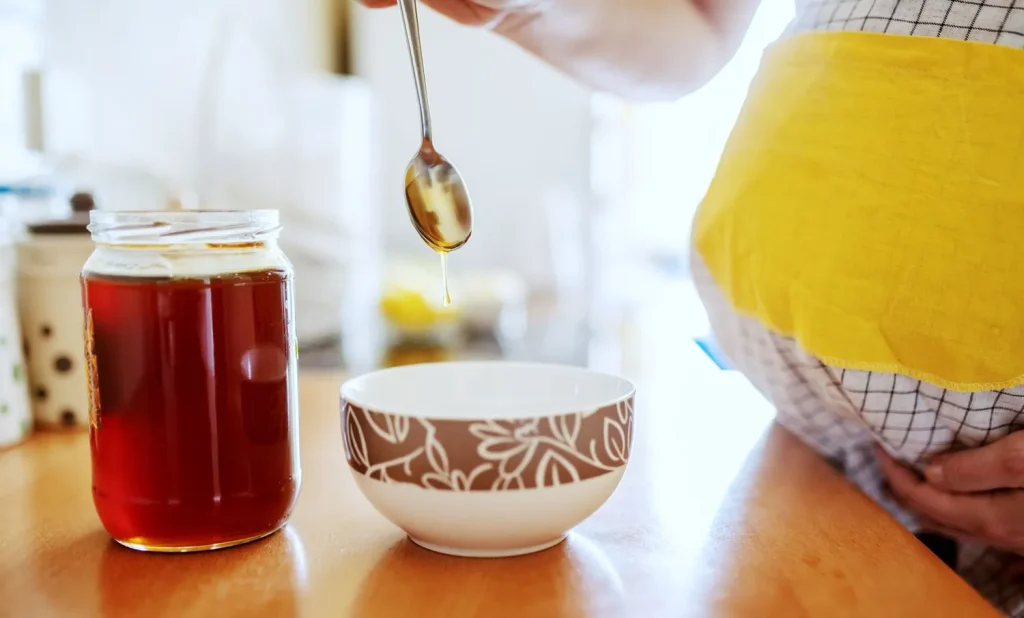 It is safe to use honey during pregnancy