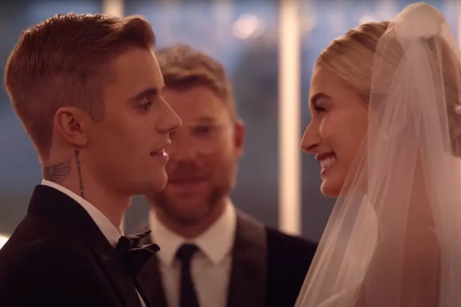 Justin and Hailey Bieber got married in the docuseries The Wedding Officially Mr. & Mrs. Bieber - Justin Bieber Seasons