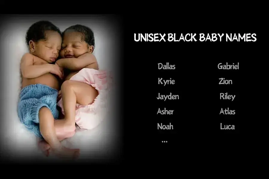 List of neutral-gender black baby names