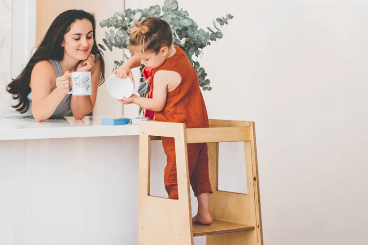 A learning tower is an invaluable tool for toddlers and growing kids