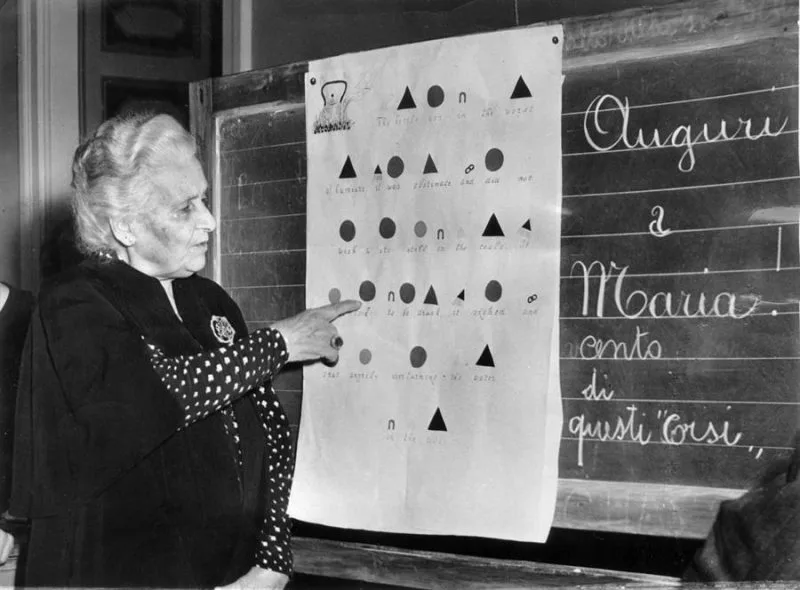 Maria Montessori Taught Disabled Children