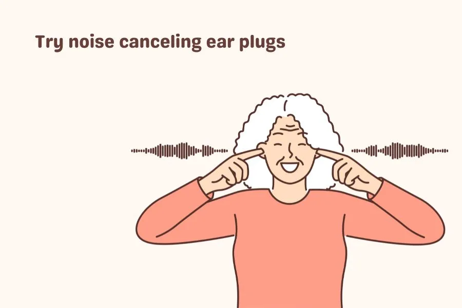 use noise canceling ear plugs