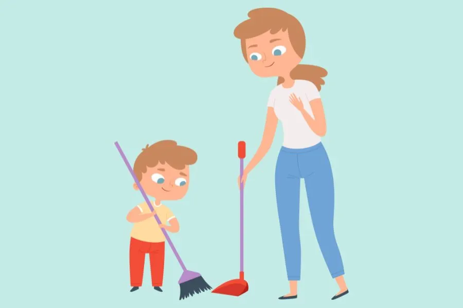 cleaning chores enhance good health