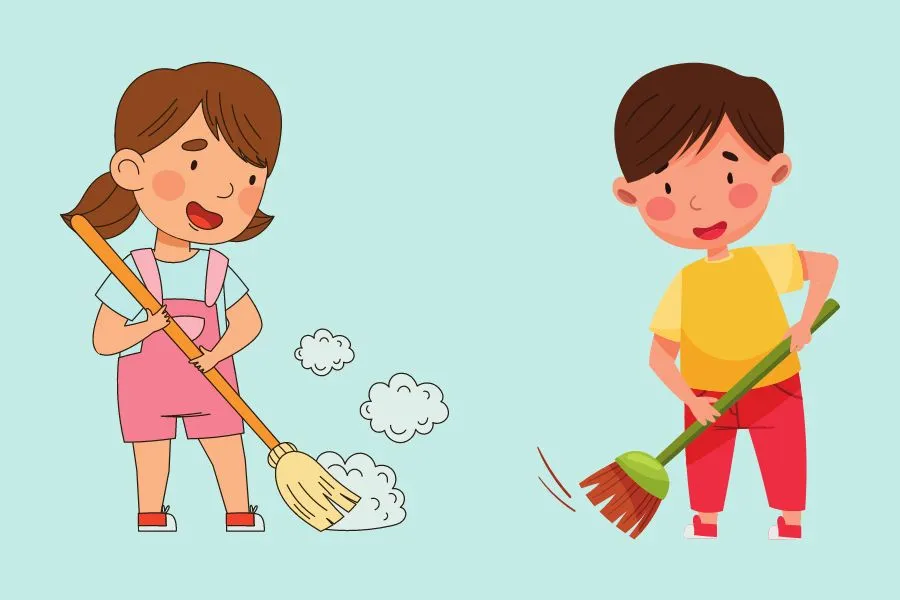 cleaning chores enhance teamwork and collaboration