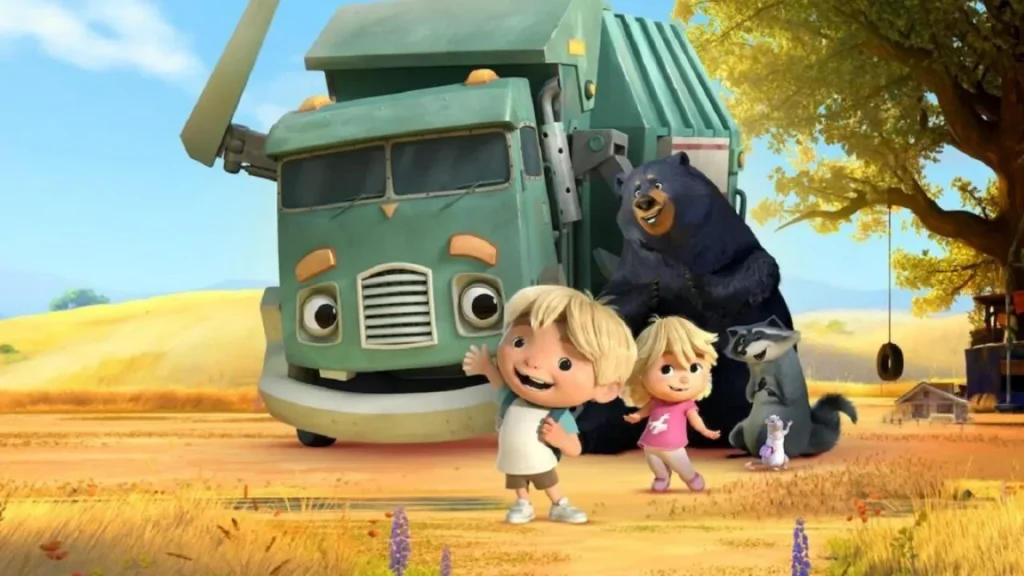 Trash Truck - Low Stimulation Shows For Toddlers<br>