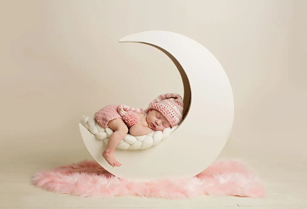 Names that mean moon are typically for baby girls