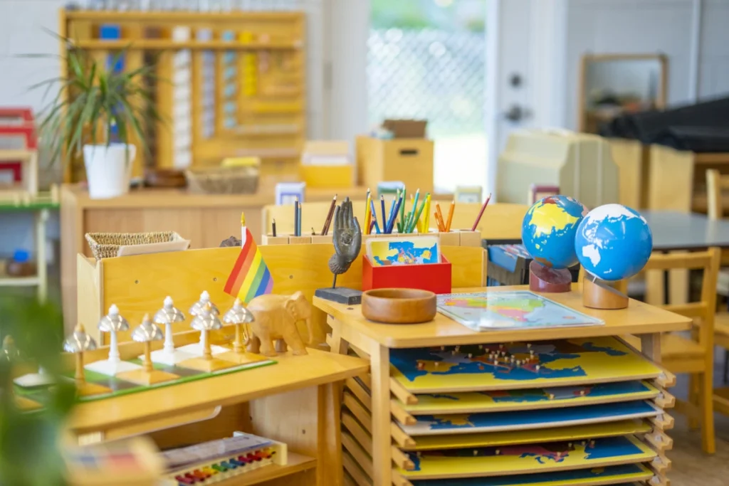 Most Montessori schools are open for children from 3 years old to 6 grade