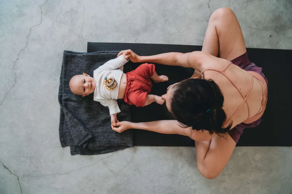 Parents can do these stretches for the babies at home<br>