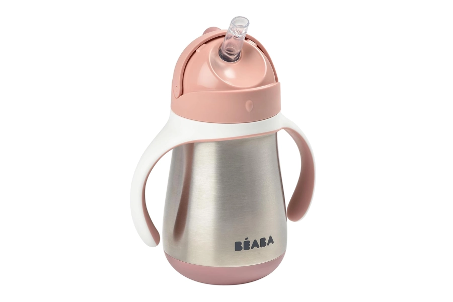 Beaba Stainless Steel Straw Sippy Cup