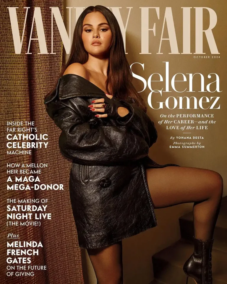 Selena in Vanity Fair cover