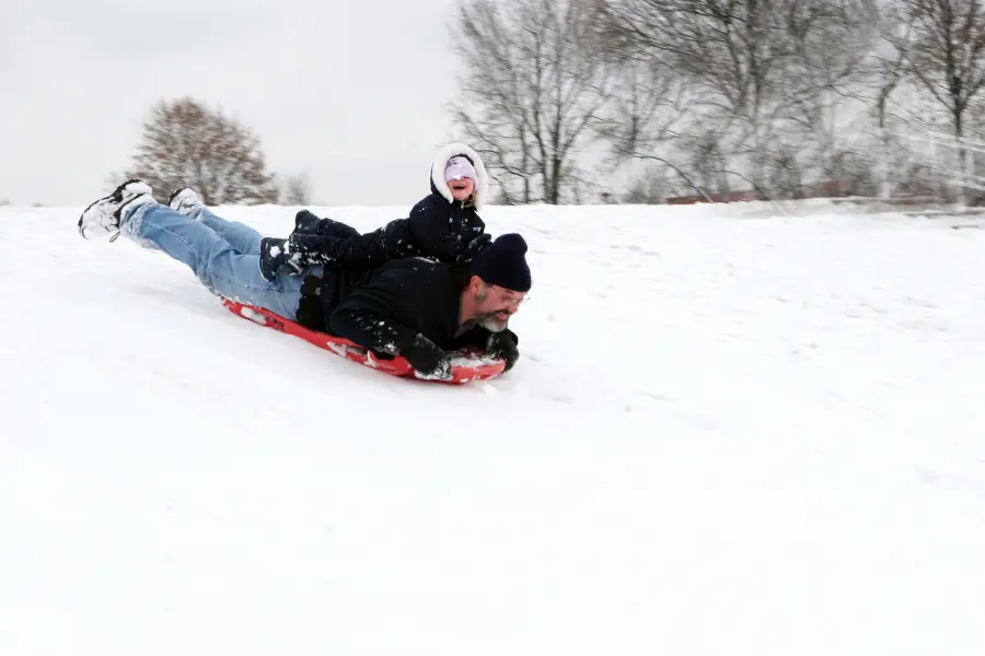 Sled Riding