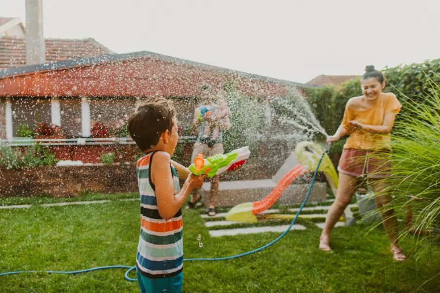 Water gun fights