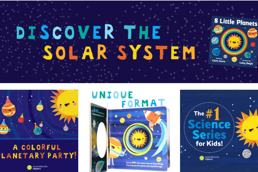 8 Little Planets Solar System Book