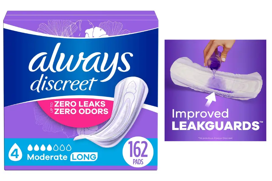 Always Discreet Incontinence Pads