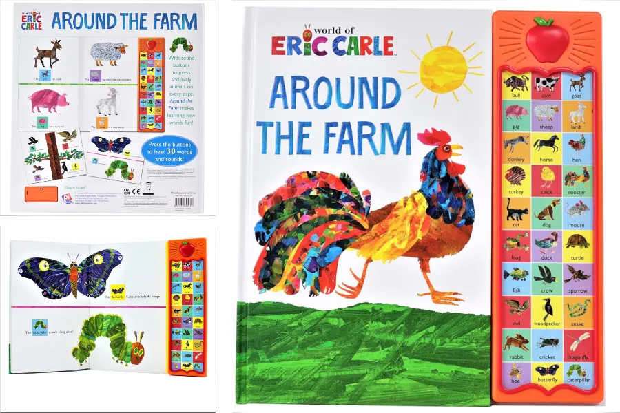 Around The Farm Animal Sound Book