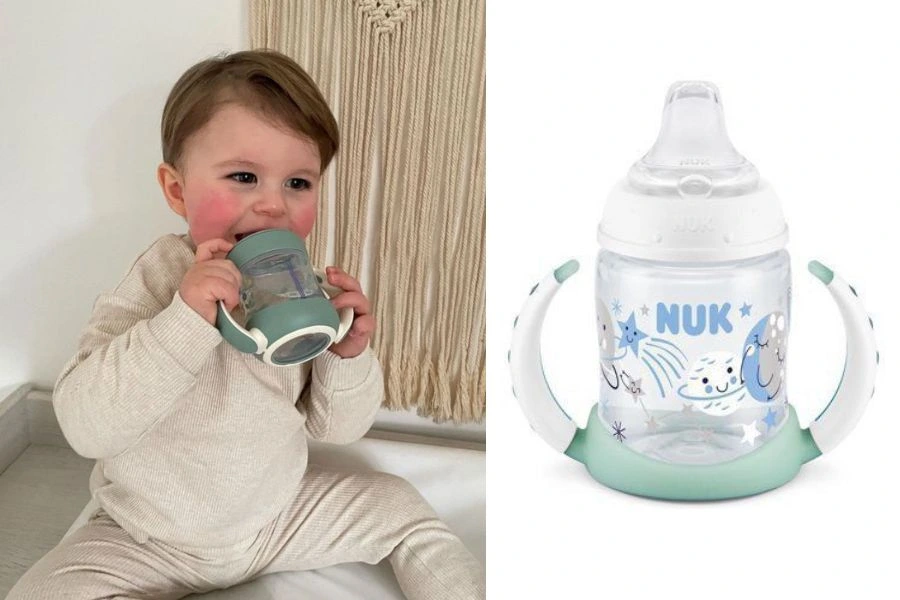 Best soft-spout cups for toddlers_ NUK small learner tritan cup