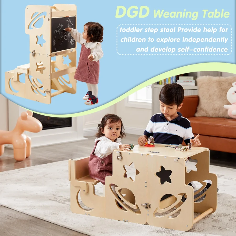 DGD Toddler Stool for Kitchen