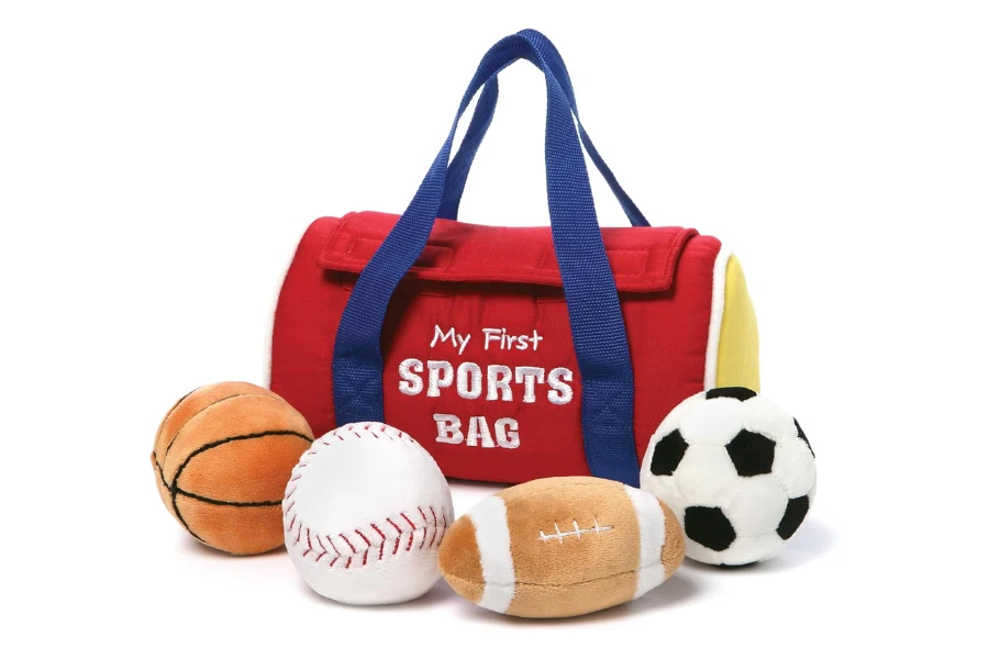 GUND My First Sports Bag Plush 5-Piece Playset