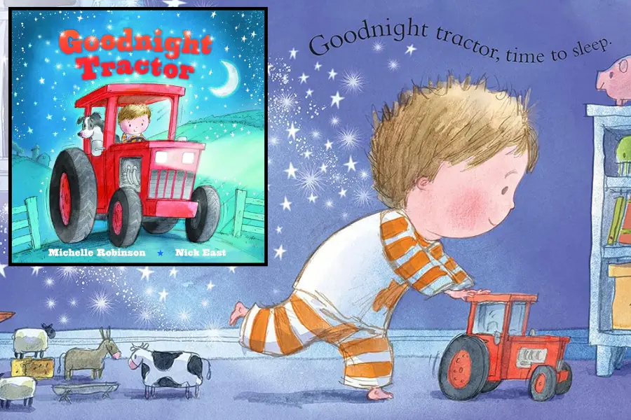 Goodnight Tractor Bedtime Baby Books For Boys