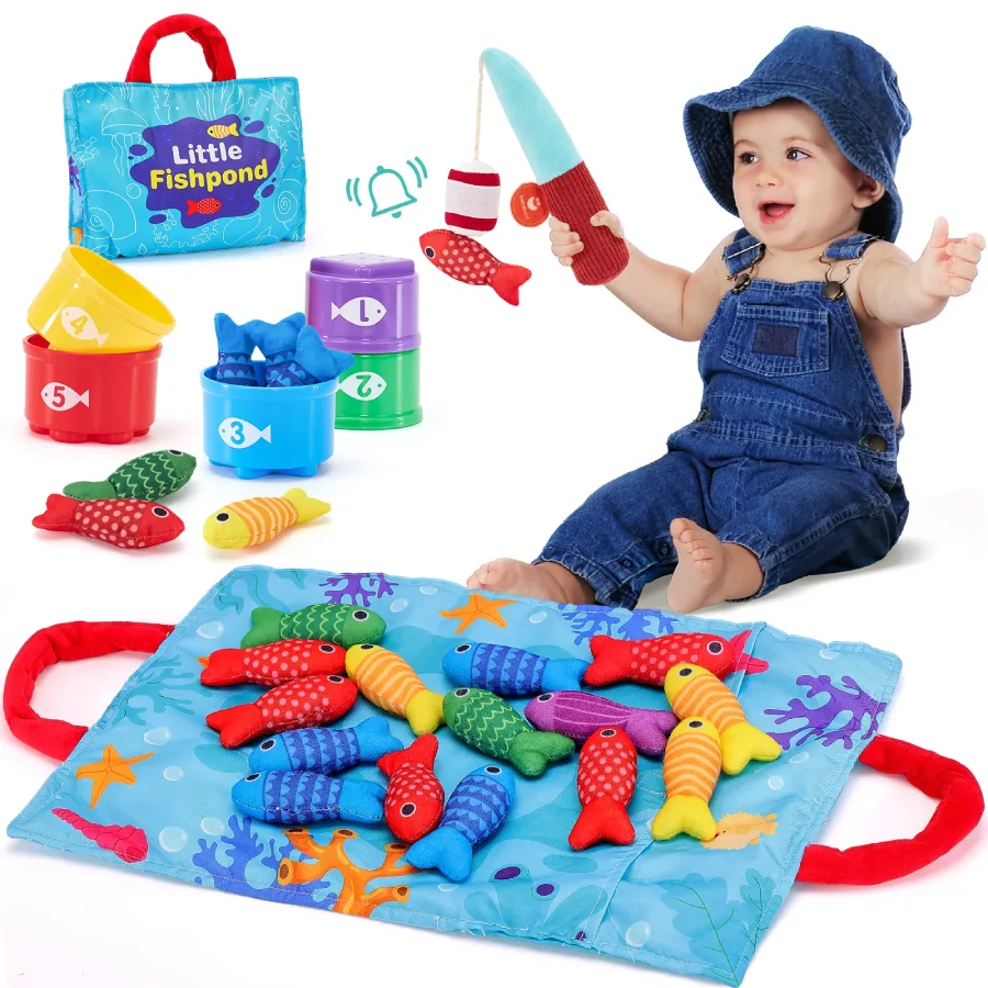 Montessori-Inspired Fishing Set