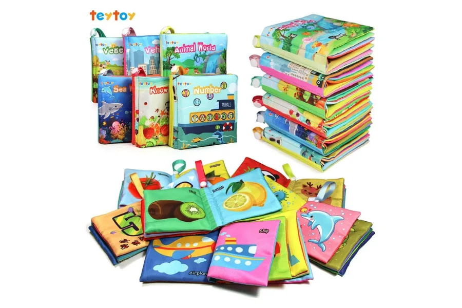 Teytoy Cloth Books 6-piece Pack For Infants