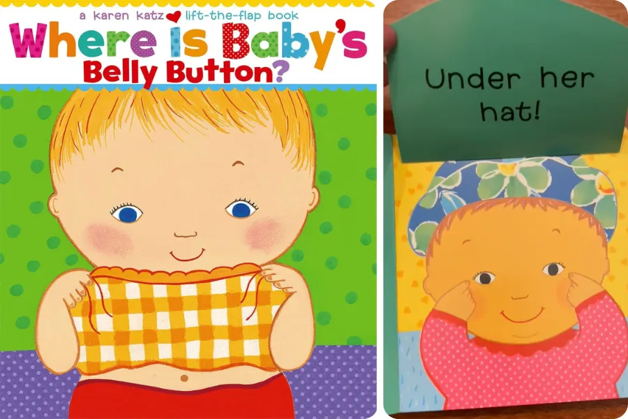 Where Is Baby's Belly Button - Lift-the-Flap Book