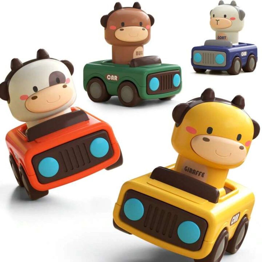 iPlay, iLearn Press and Go Car Toys