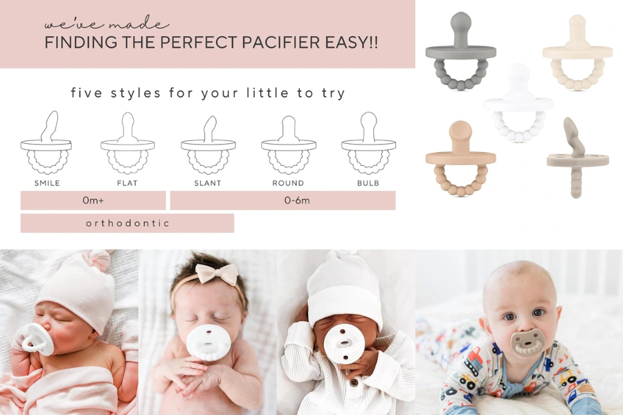 Ryan & Rose Cutie Silicone Pacifier For Teething