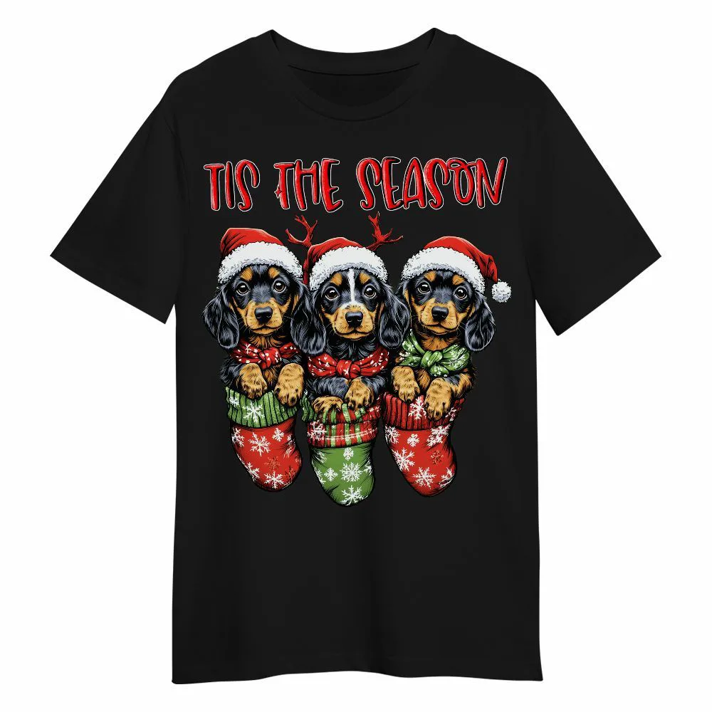 Dachshund Dog Tis The Season X-mas Shirt