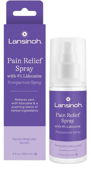 Lansinoh 4% Lidocaine Perineal Spray