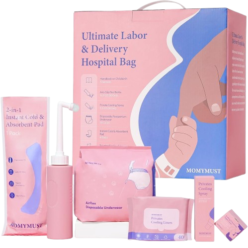 MOMYMUST Postpartum Essentials Kit 