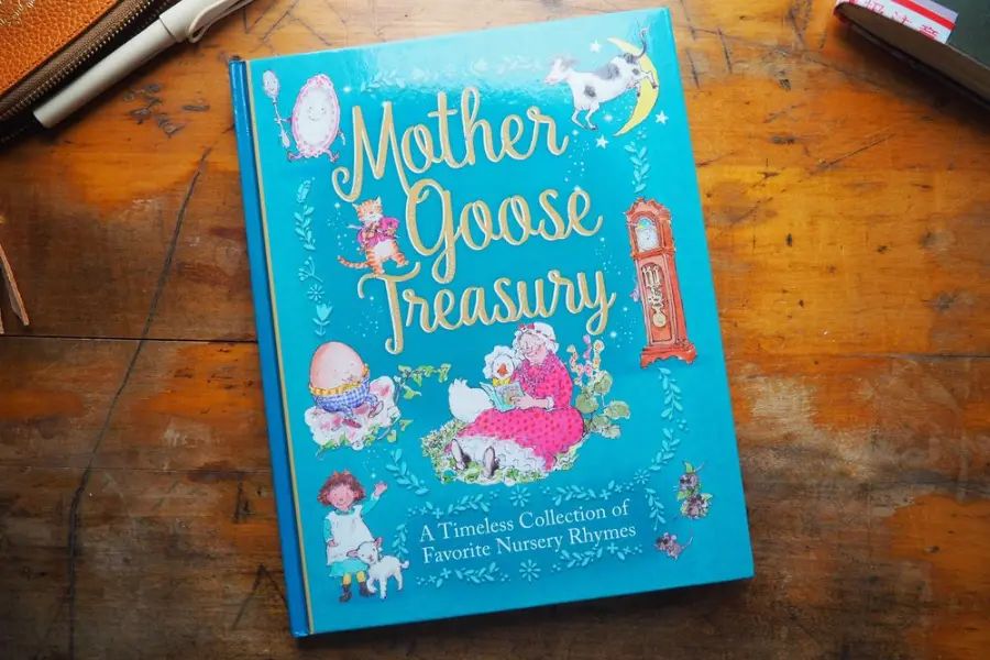 Mother Goose Treasury Nursery Rhymes Book