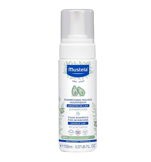 Mustela Cradle Cap Foam Shampoo