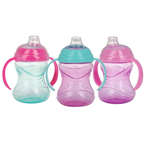 Nuby Clik-It Grip Training Sippy Cup 