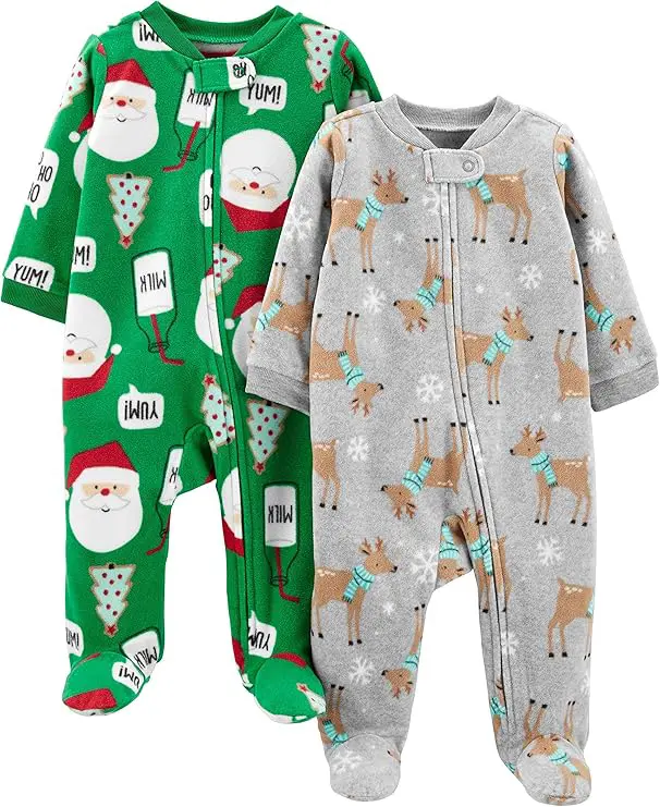 Simple Joys by Carter's Fleece Footed Sleep & Play