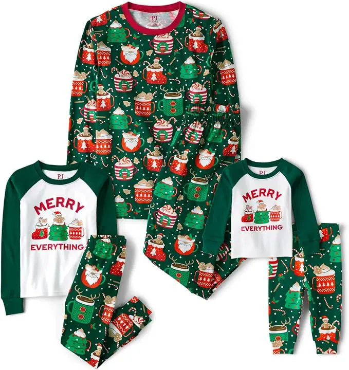 The Children’s Place Santa Christmas pajama