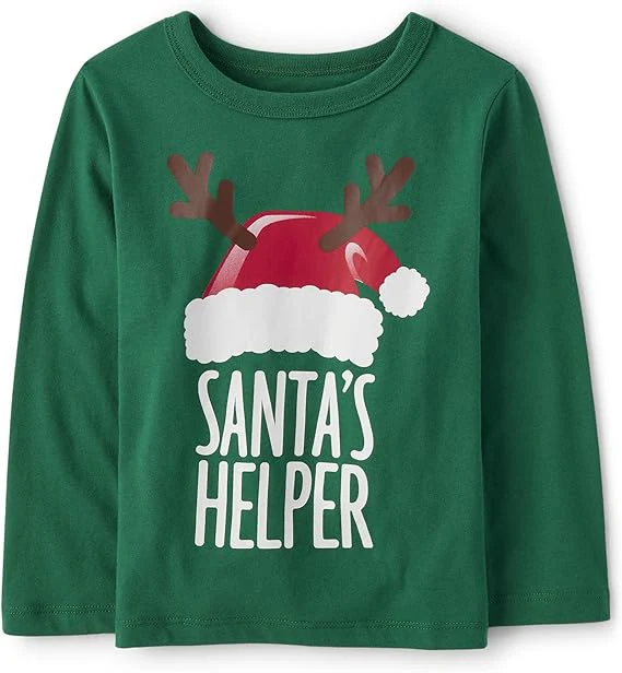 The Children's Place Santa Claus Long Sleeve T-Shirt