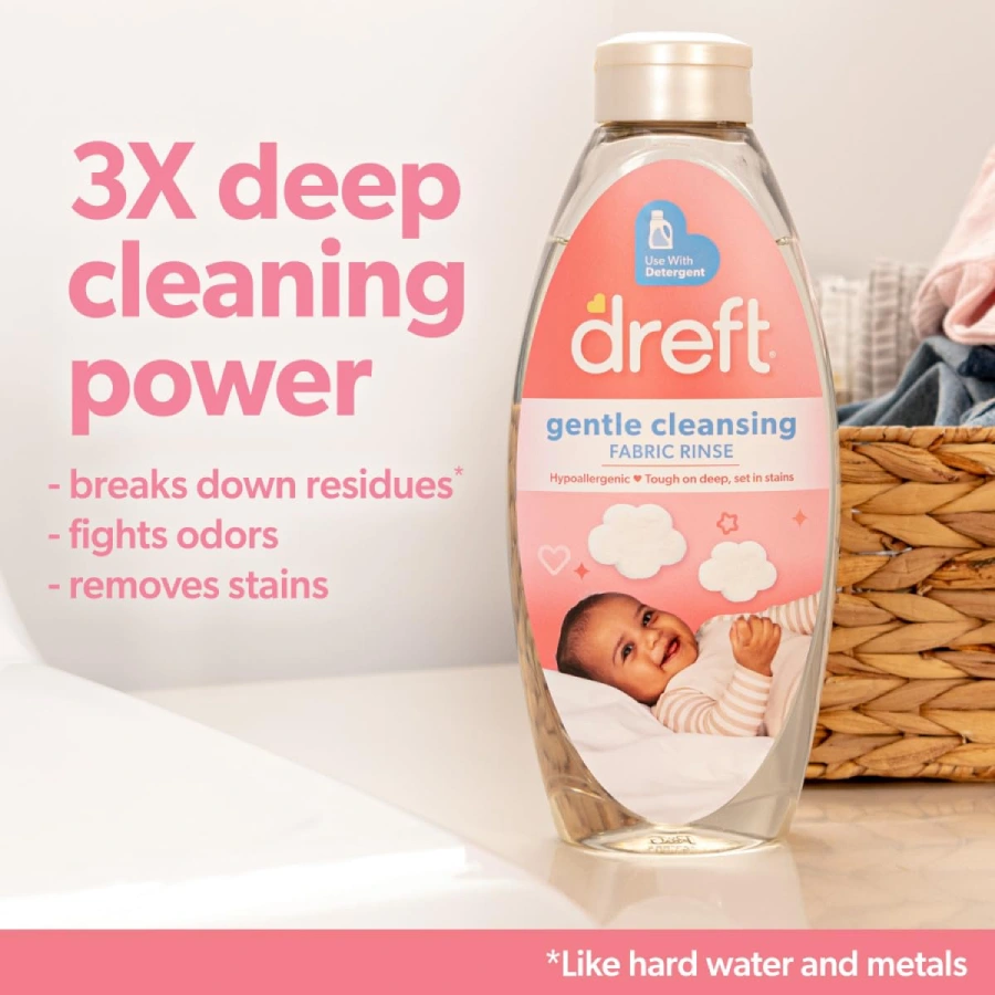 Dreft Baby Gentle Cleaning Fabric Rinse