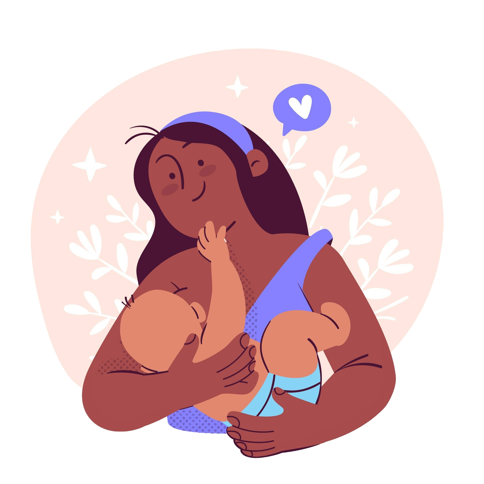 Motherhood concept illustration