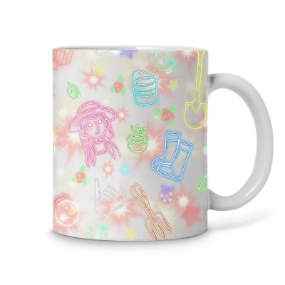 Farm Neon Garden Girl Mug