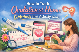 feature image : How to Track Ovulation at Home: 5 Methods That Actually Work