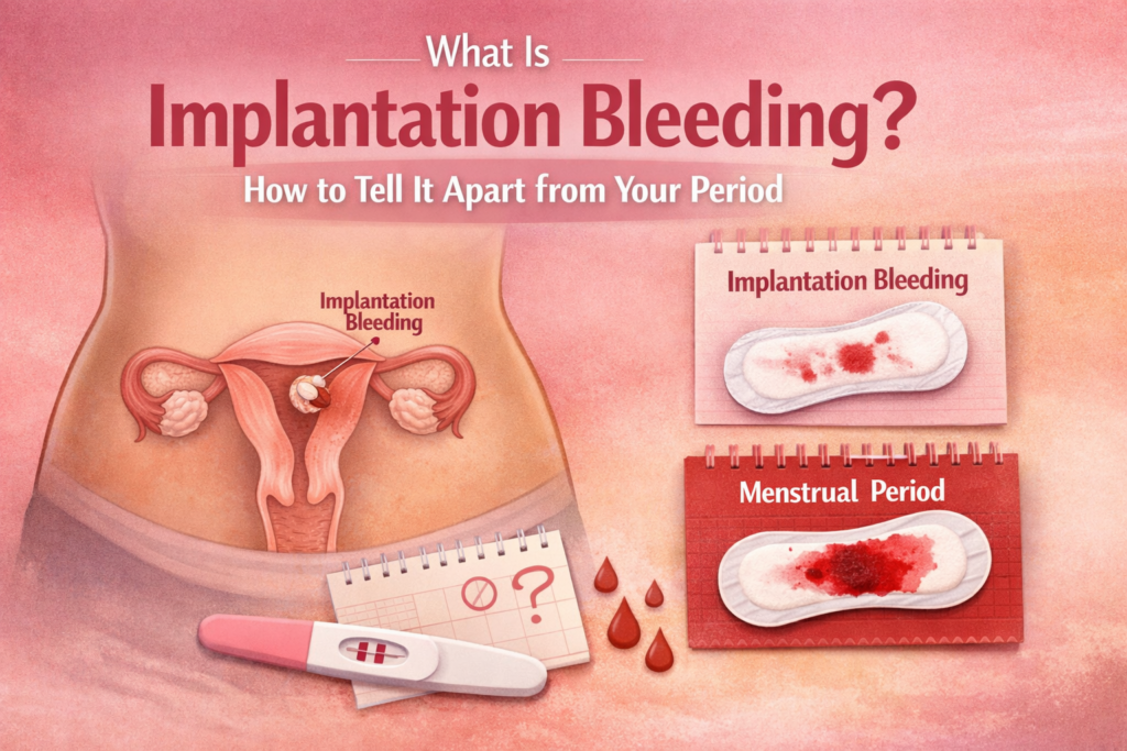 feature image: What Is Implantation Bleeding? How to Tell It Apart from Your Period